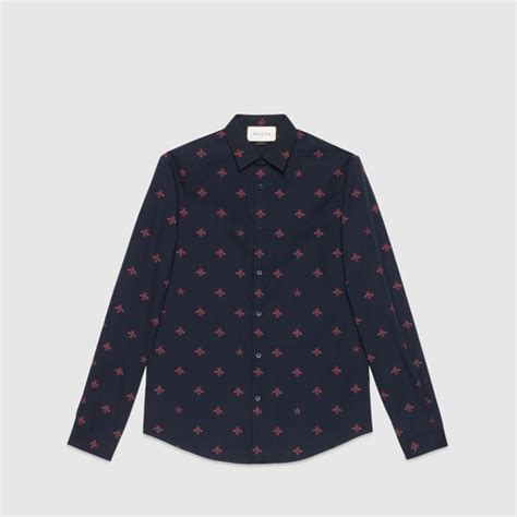 camicia gucci tessuti api e stelle|Camicie Uomo Eleganti .